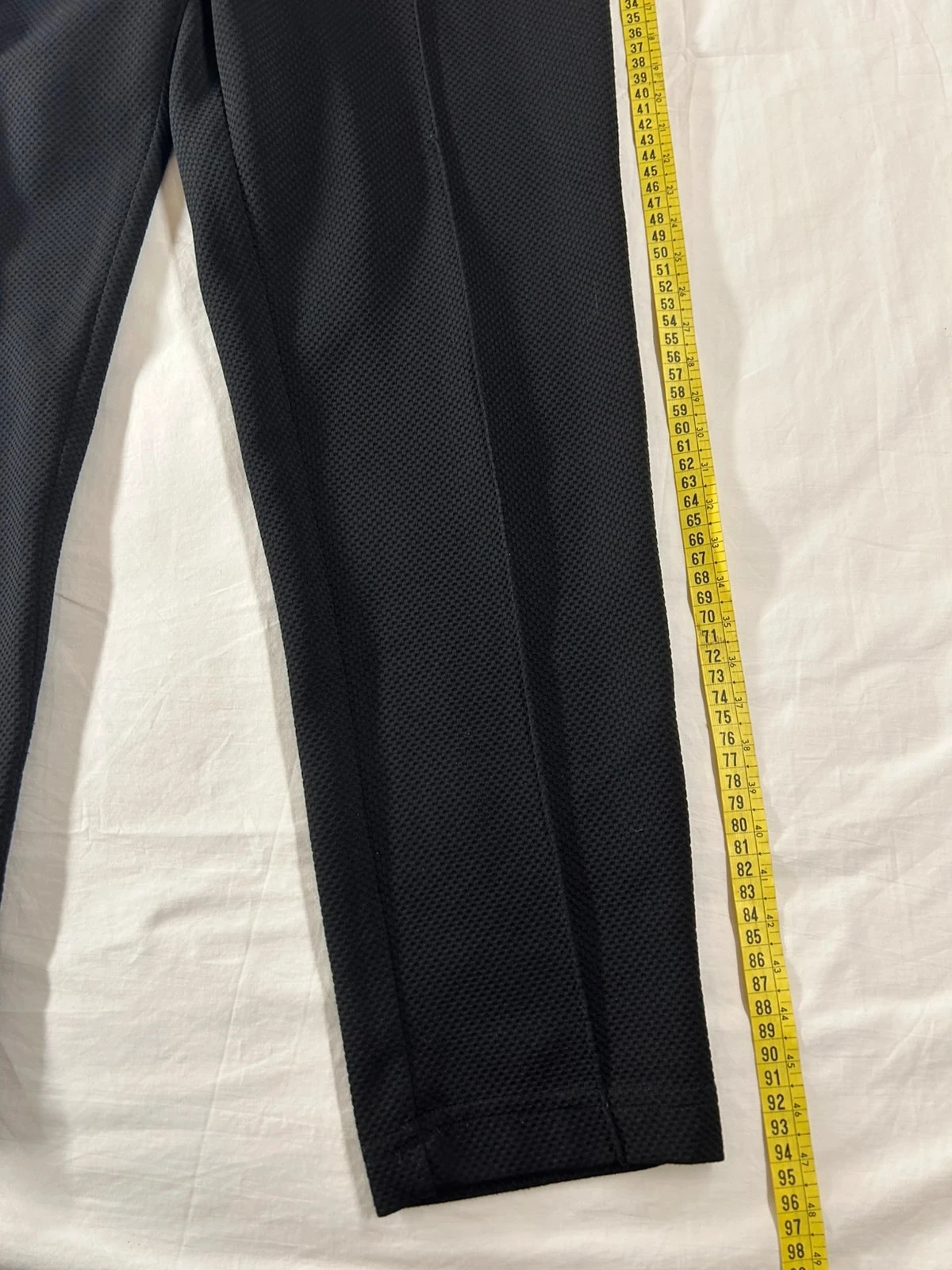 Pantalón recto negro vintage – photo 3